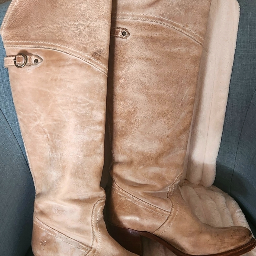 FRYE gorgeous, like new over the knee Boots